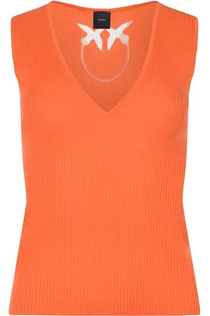 Pinko Agner Top Made Of Cotton Blend.