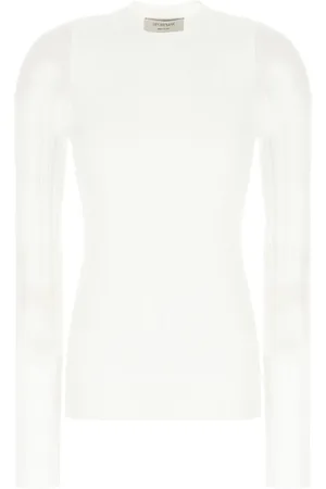 Sportmax White Stretch Nylon Top