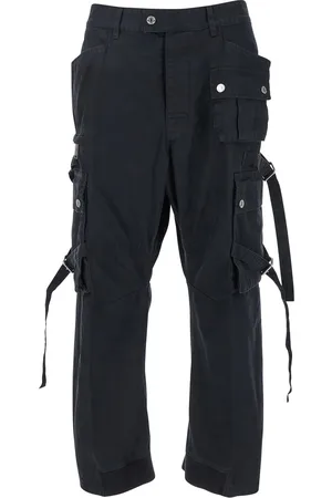 Dsquared2 Kawaii Utility Pants With Patch Cargo Pockets And Adjustable Buckle Straps In Cotton Man