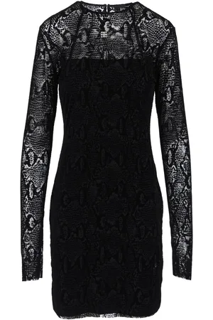Givenchy Mini Dress With Tulle Pattern