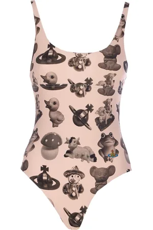 Vivienne Westwood Figurines Print Straight Swimwear