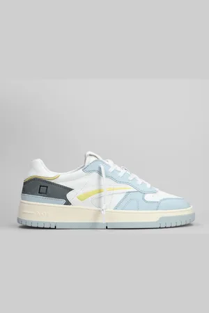 D.A.T.E. D. A.T. E. Torneo Colored Sneakers In Suede And Leather
