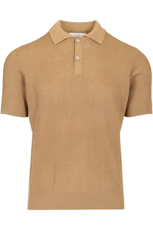 Mauro Ottaviani Ribbed Polo Shirt