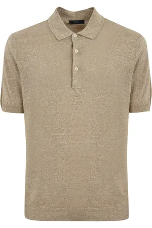 FAY Linen And Cotton Polo