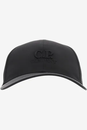 C.P. Company C. P. Company Chrome-r Nylon Hat With Logo