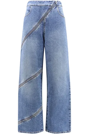 Alaïa Spiral Stone Washed Jeans