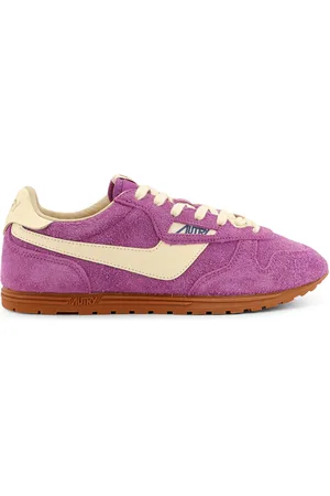 Autry Windspin Low-top Suede And Leather Sneakers