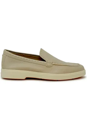 santoni Leather Loafer