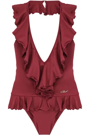 Chloé One-piece Swimsuit With Pvc Pochette