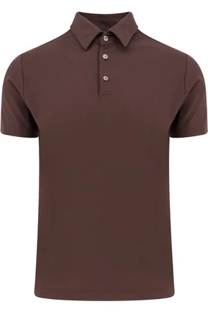 ZANONE Icecotton Polo Shirt With Lateral Slits