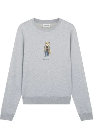 Maison Kitsuné Cotton Sweatshirt With Dressed Fox Print
