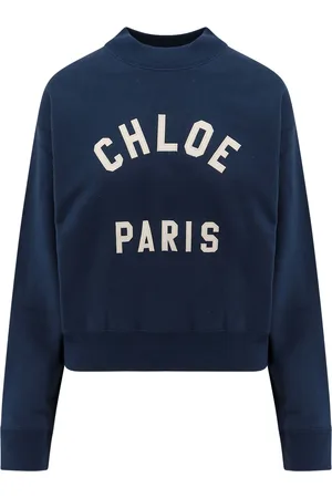 Chloé Cotton Sweatshirt With Lettering Logo