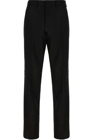 Fendi Black Wool Blend Pants