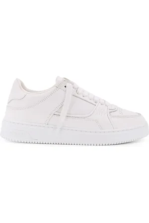 Represent Apex Leather And Suede Sneakers