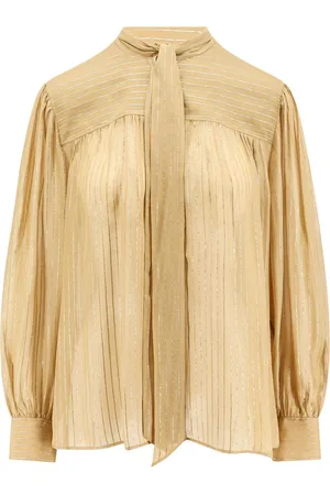 Chloé Silk Shirt With Lurex Details
