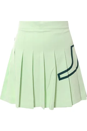 J Lindeberg J. Lindeberg Recycled Technical Fabric Pleated Skirt