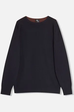 DoppiaA Aappio Bicolor Wool Sweater