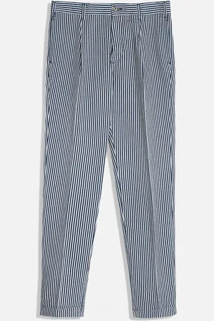 DoppiaA Aantioco Striped Cotton Chino Trousers