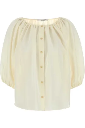 Serafini Ivory Polyester Blend Shirt