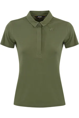 K-Way Amanda Piquet Polo Shirt In Cotton