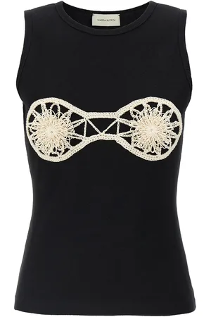MAGDA BUTRYM Top With Crochet Insert
