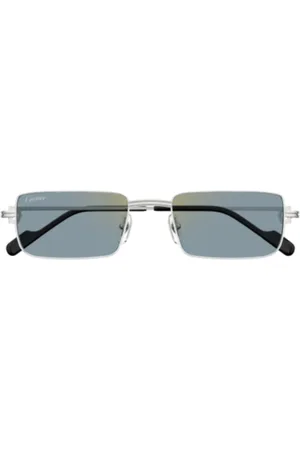 Cartier Ct0501s-008 Silver-silver-light Blue