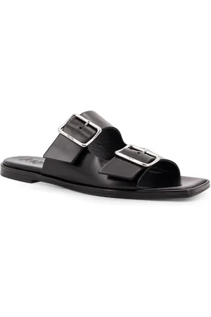 Aeyde Tonya Leather Sandals With Double Strap