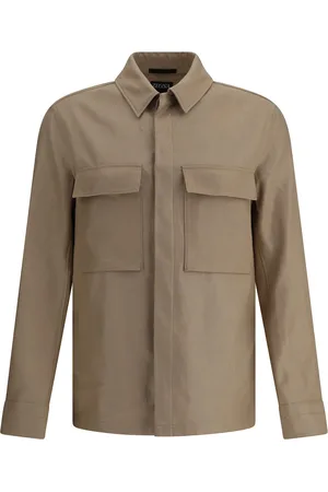 Ermenegildo Zegna Linen Shirt Jacket