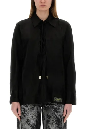Ganni Jacquard Satin Shirt