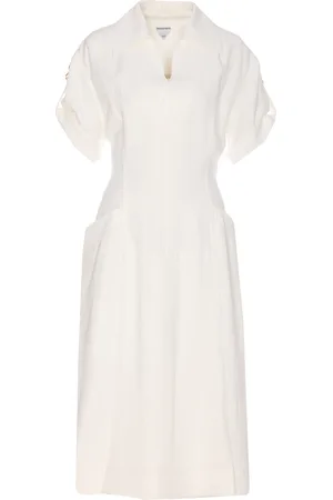 Bottega Veneta Viscose And Linen Dress
