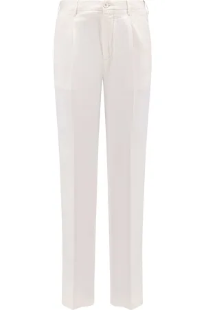 Incotex Pattern 54 Cotton And Linen Trousers