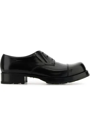 Random Identities Leather Lace-up Shoes