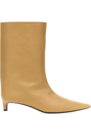Jil Sander Leather Ankle Boots