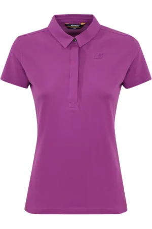K-Way Amanda Piquet Polo Shirt In Cotton