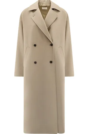 The Row Sable Oversize Wool Coat