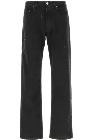 MAGLIANO Black Denim Livello Broken Bull Jeans
