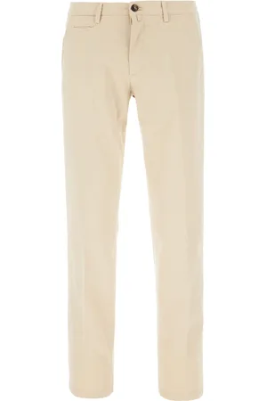 BRIGLIA Sand Stretch Cotton Pants
