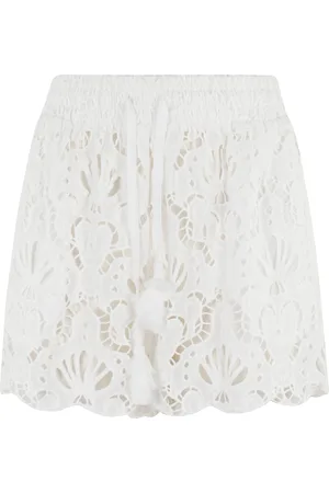 Farm Rio Seashell Eyelet Short