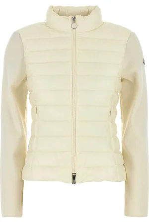 Moncler Ivory Wool Blend Cardigan