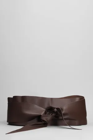 ZIMMERMANN Belts In Brown Leather