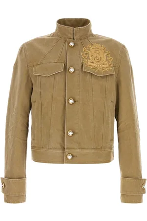 Burberry Khaki Denim Jacket