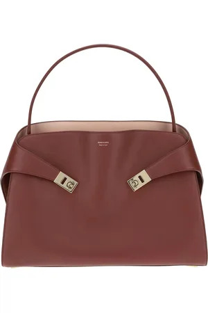 Salvatore Ferragamo Leather Top Handbag