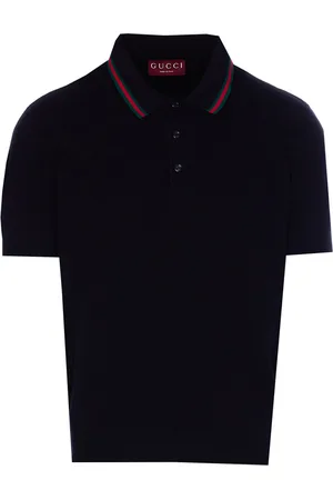 Gucci Polo Con Dettaglio Web
