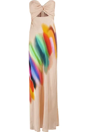 Essentiel Antwerp Hebbles Strapless Midi Dress