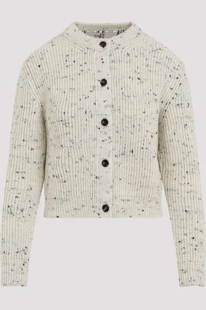 Bottega Veneta Wool Ribbed Cardigan