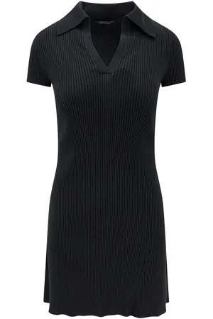 Balenciaga Polo Wool Blend Mini Dress