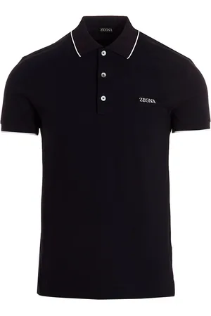 Ermenegildo Zegna Logo Embroidery Polo Shirt