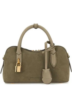 Stella McCartney Dove Grey Suede Alter Mat Stella Ryder Handbag