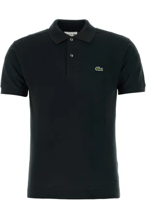 Lacoste Black Piquet Polo Shirt