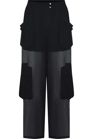 Pinko Sottocasa Trousers Made Of Polyester.